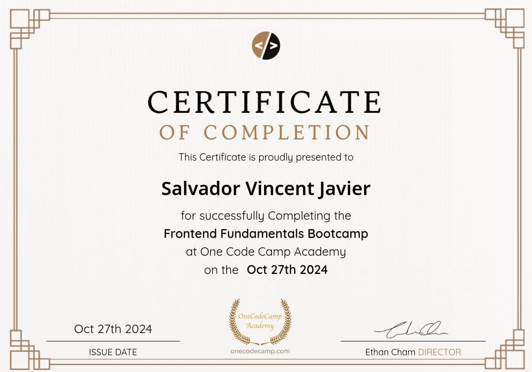 Front-End Fundamentals
